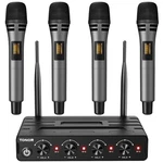 Tonor Wireless Microphones System With 4X10CHANNELS Cordless HANDHELD,60 M/200FT. Fixed Price $126.00.