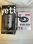 Blue Yeti Usb Mic For Recording & Streaming Pc And Mac, 3 Condenser Capsules. Fixed Price $99.99.