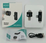 Movo WM-VXR10-L Wireless Shotgun Mic Adapter For Iphone/lightning Devices. Fixed Price $23.95.