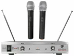 Rockville RWM1202VH Vhf Wireless Dual Handheld Microphone System/metal Receiver. Fixed Price $60.00.