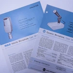 Rca SK-46 SK-30 Velocity Microphone Ad Brochure Catalog Dynamic Ribbon. Fixed Price $24.95.