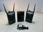 Samson VM1 Micro Diversity Receiver, VT3L Vhf Beltpack Transmitter /GAR534. Fixed Price $75.00.