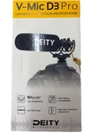 Deity V-mic D3 Pro Super-cardioid Directional Shotgun Microphone With Shockmount. Fixed Price $118.12.