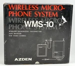 Azden WMS-10 Wireless Microphone System. Fixed Price $17.50.