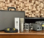 Neumann Set Large Diaphragm Multipattern Tube Condenser Microphone. U67.. Fixed Price $7400.00.