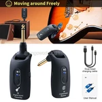 Wireless Guitar System Audio Electric Transmitter Receiver 100FT. Fixed Price $19.90.