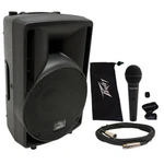Harmony Audio HA-C8A Pro Dj 8" Powered 300W Active Pa Speaker & Peavey Pv Mic. Fixed Price $159.95.