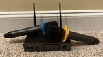 Fduce Wireless Microphones,cordless Handheld Dynamic Karaoke System SV-322. Fixed Price $41.25.