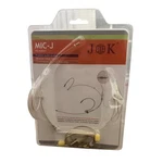 Jk Mic-j Headset Microphone Pristine Audio Quality Dual Ear Mount. Fixed Price $36.00.