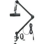 Gator GFWMICBCBM4000 Pro Desktop Broadcast/podcast Boom Stand W/ Led Light. Fixed Price $159.99.