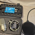 Mxl 990 Large-diaphragm Condenser Mic Bundle With Pop Filter & Xlr Cable. Fixed Price $89.00.