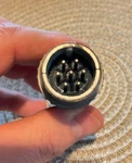 Vintage Nos Tuchel 7 Pin Male Connector For Neumann KM253 KM254 KM256 Mics. Fixed Price $73.40.