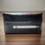 Vintage Sony ECM-21 Electret Condenser Microphone Untested. Fixed Price $29.99.