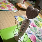 Ealsem Heart-shaped Usb Condenser Microphone Pink With Mute Button & Stand. Fixed Price $50.00.