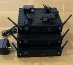Gemini UF-1264 Twin Channel Uhf Receiver Tested With Power Cord Lot Of 3!. Fixed Price $35.00.