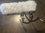 Sanken CSS-50 Short Stereo Shotgun Microphone With Rode Windshield/shock Mount. Fixed Price $1350.00.