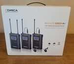 Comica CVM-WM100PLUS Uhf Wireless Lavalier Dual Channel System Recording. Fixed Price $66.00.