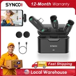Synco Mini Wireless Microphone With Ai Noise Cancellation Type-c For Vlog. Fixed Price $39.00.