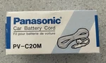 Vintage Panasonic PV-C20M Car Battery Cord Nos. Fixed Price $15.00.