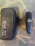 Shure KSM32 Large Diaphragm Condenser Microphone With Pouch And Adapter. Fixed Price $497.62.