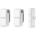 Rode Wireless Lightning Microphone, White. Fixed Price $99.00.