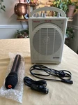 Hisonic HS-120B Rechargeable Portable Wireless Amplifier -battery Not Charging-. Fixed Price $55.00.