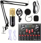 5 Core 8 Bg Wired Professional Condenser Microphone Kit With Mixer. Fixed Price $60.00.