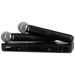 Shure BLX288/SM58 Dual Handheld Wireless Microphone System, J11 Band. Fixed Price $769.00.