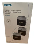 Boya 2.4GHZ Dual-channel Wireless Microphone System BY-M1V2 Type-c. Fixed Price $47.66.