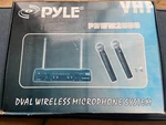 Pyle PDWM2500 Pro Dual System W/ Handheld & Receiver. Fixed Price $49.99.