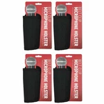 Wireless Microphone Holder Holster To Fit Shure Sennheiser Handheld Mics 4 Pack. Fixed Price $46.40.