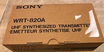 Sony WRT-820A Wireless Body Pack Transmitter WRT820 Brand New In Box W/paperwork. Fixed Price $179.95.