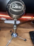 Blue Snowball Usb Microphone - Brushed Aluminum With Cable. Fixed Price $25.00.