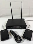 Innopow Uhf Wireless Microphone Receiver WM333 & 2 WM-333B Transmitters. Fixed Price $38.24.