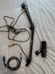 Shure SM7B Podcast Microphone With Gator Frameworks Boom Arm (tested Working). Fixed Price $215.00.