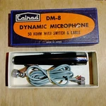 Vtg Calrad DM-8 Dynamic Microphone And Chord Original Box. Fixed Price $49.99.