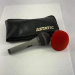 Astatic JT17H Dynamic Microphone Made Usa With Original Case & Red Windscreen. Fixed Price $39.79.
