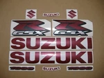 Stickers For Suzuki Gsx-r 1000 Custom Pearl Burgundy Red Decals Kit Graphics K5. Fixed Price $94.95.