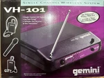 Lot Of 5 Gemini VH-101 Single Channel Wireless Microphone System See All Pics. Fixed Price $139.30.
