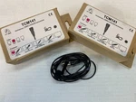 Av-jefe TCM141 Omni Lavalier Lapel Microphone Clip Shure Mini 4-PIN Lot Of 3. Fixed Price $35.00.