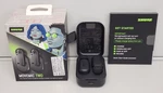 Shure Movemic MV-TWO-Z7 2-CHANNEL Wireless Lavalier Microphone System Black. Fixed Price $159.95.