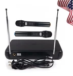 Emb Professional EBM10WXL Dual Vhf Wireless Handheld Microphone System. Fixed Price $39.99.