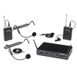 Samson Concert 288 Presentation Dual Wireless Headset & Lavalier Mic System. Fixed Price $499.99.