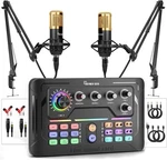 Hayner-seek Podcast Equipment Bundle For 2 Live Streaming, Dj Mixer. Fixed Price $73.00.
