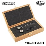 Oktava MK-012-01 Cardioid Cap Microphone Kit Black New Wood Jewelers Box. Fixed Price $315.00.