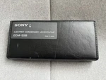 Sony ECM-55B Electret Condenser Lavalier Microphone Wired Xlr Black. Fixed Price $79.99.