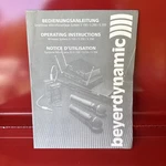 Beyerdynamic Wireless System 150 250 S350 Manual Operating Instructions. Fixed Price $22.94.