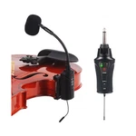 VT-5 Violin Microphone Wireless Uhf Gooseneck Pick Up Instrument Clip-on .... Fixed Price $167.53.