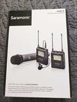 Wireless Uhf Microphone Bundle: Saramonic RX10 TX10 HU10 UWMIC10 - New In Box!. Fixed Price $150.00.