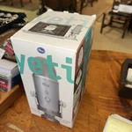 Usb Microphone Blue Yeti For Vocals Musical Studio Quality Recording, Silver. Fixed Price $49.00.